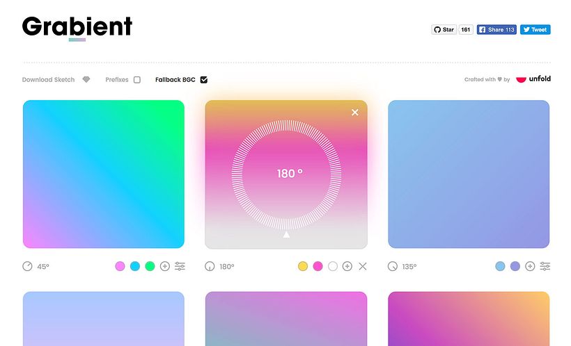 Grabient: degradados listos para usar 6