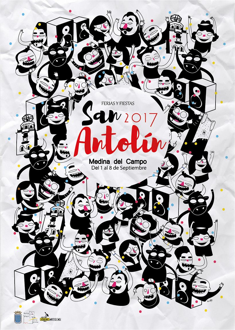 Cartel para las ferias y fiestas de San Antolín 2017 0