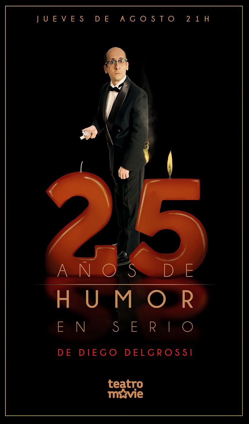 Poster 25 años de humor -1