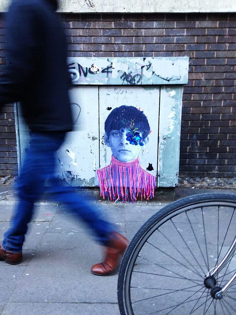 El arte urbano textil con aire mexicano de Victoria Villasana 5