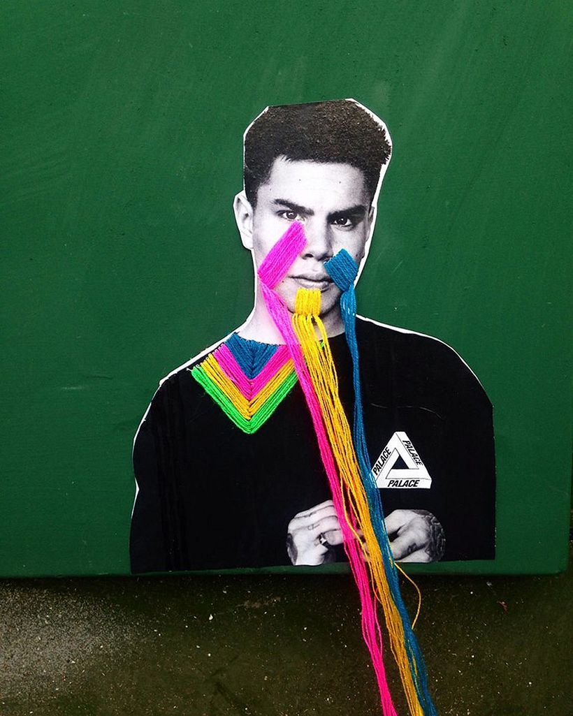 El arte urbano textil con aire mexicano de Victoria Villasana 8