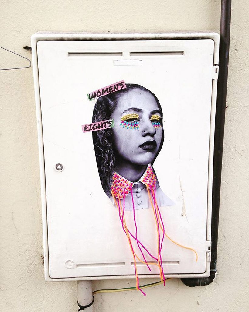 El arte urbano textil con aire mexicano de Victoria Villasana 13