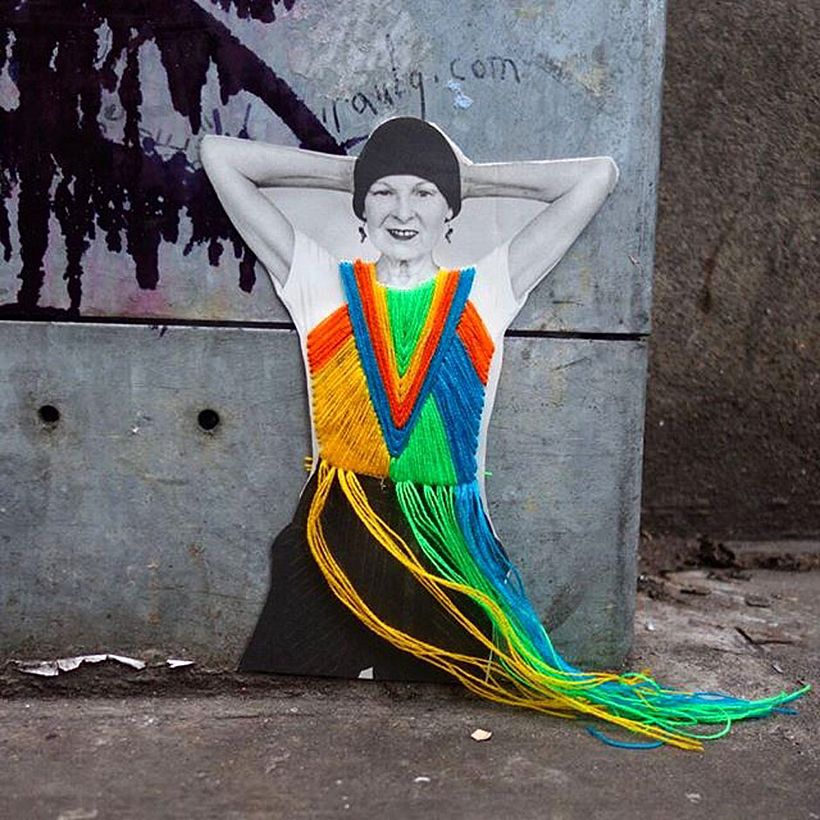 El arte urbano textil con aire mexicano de Victoria Villasana 22