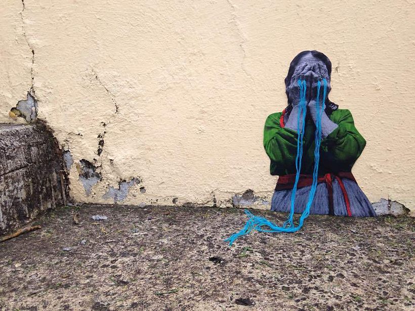 El arte urbano textil con aire mexicano de Victoria Villasana 23