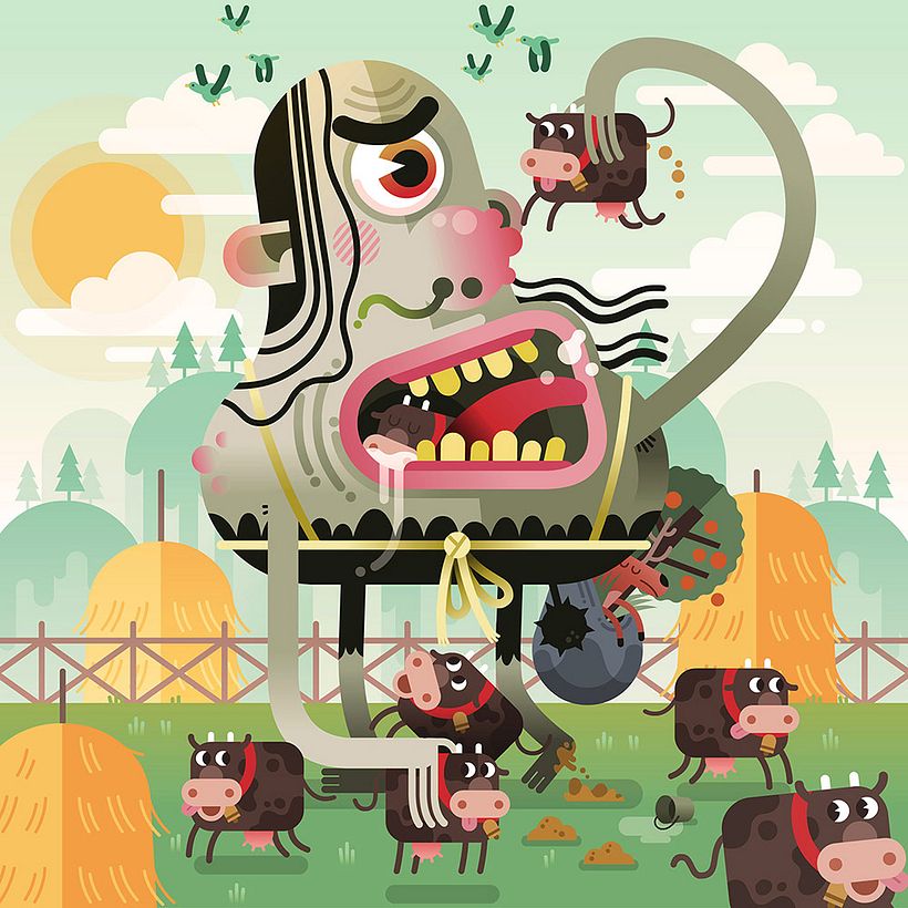 Los locos mundos ilustrados de Zeptiror 3