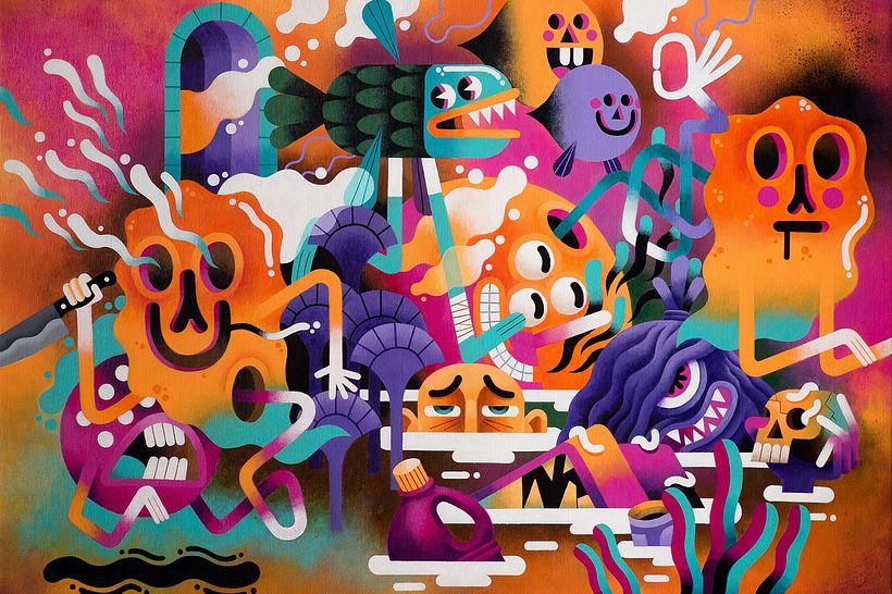 Los locos mundos ilustrados de Zeptiror 10