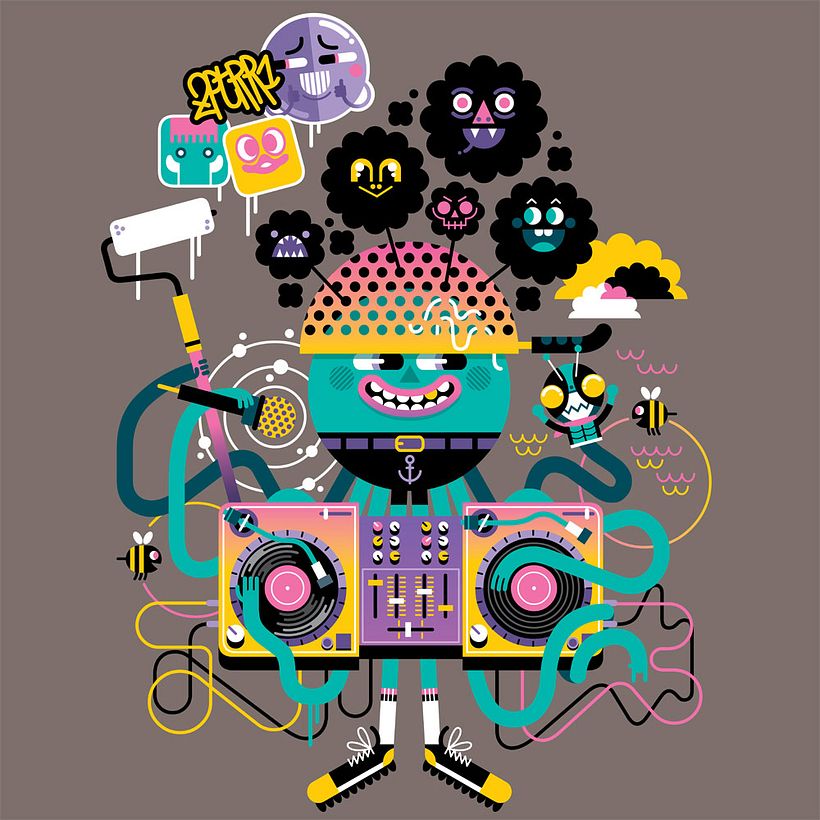 Los locos mundos ilustrados de Zeptiror 11