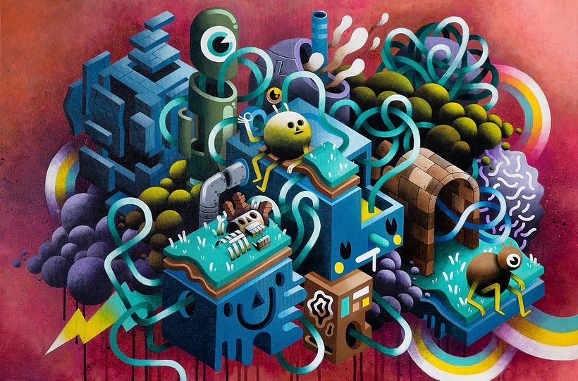 Los locos mundos ilustrados de Zeptiror 12