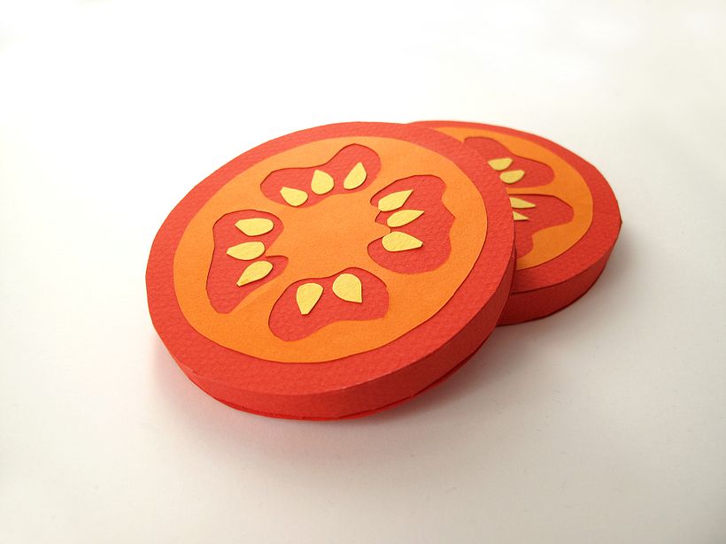 Composition, Papercraft and Lettering (Student Project) 3