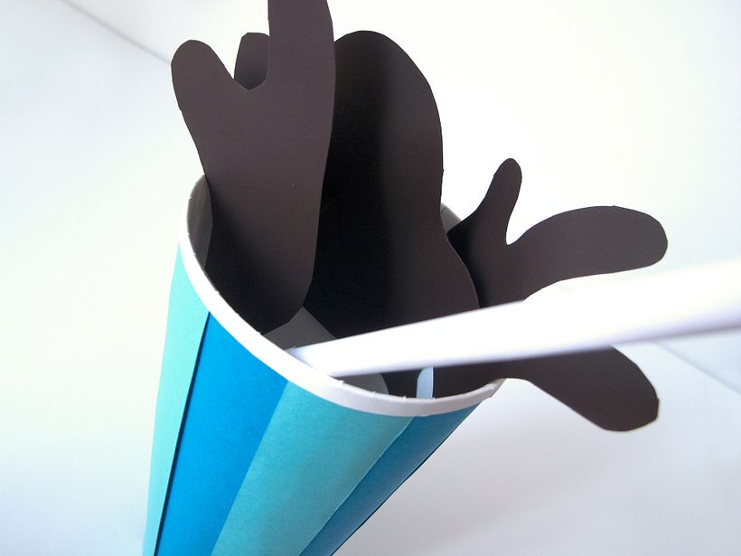 Composition, Papercraft and Lettering (Student Project) 4