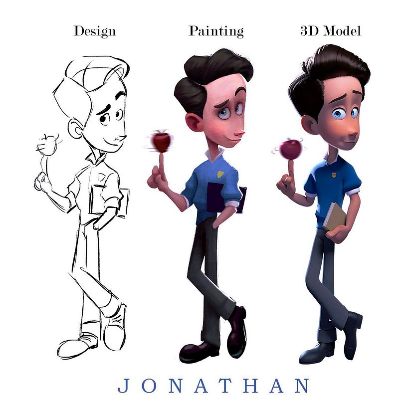In a heartbeat, una historia de amor animada 9