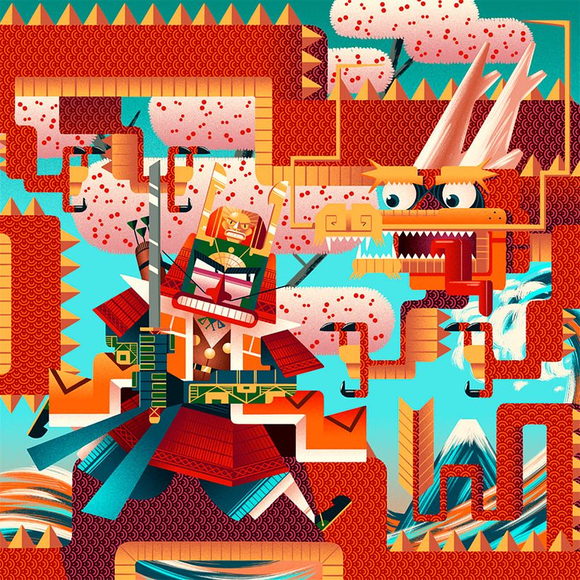 Gabriela Zurda y el cubismo caricaturesco 5