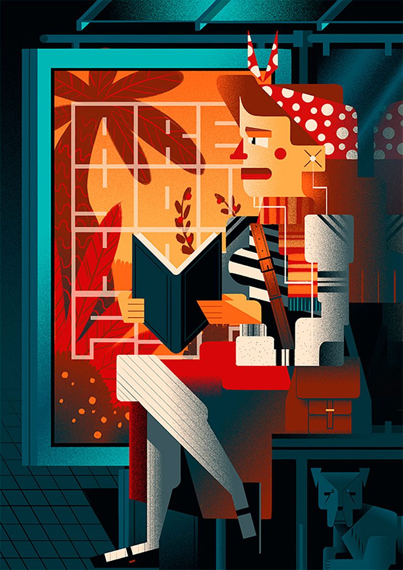 Gabriela Zurda y el cubismo caricaturesco 11