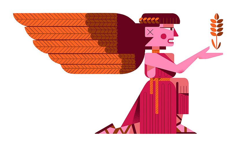Gabriela Zurda y el cubismo caricaturesco 13