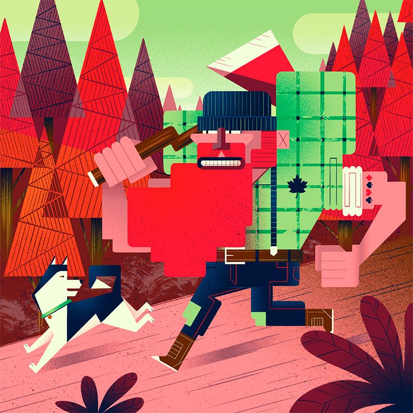 Gabriela Zurda y el cubismo caricaturesco 18