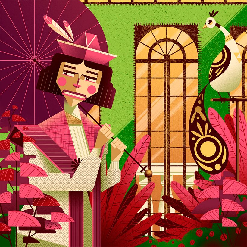 Gabriela Zurda y el cubismo caricaturesco 20