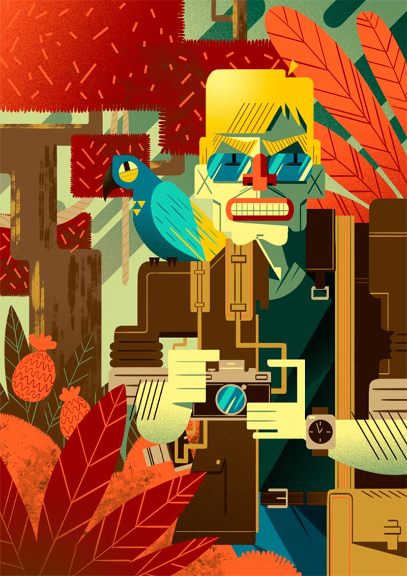 Gabriela Zurda y el cubismo caricaturesco 22