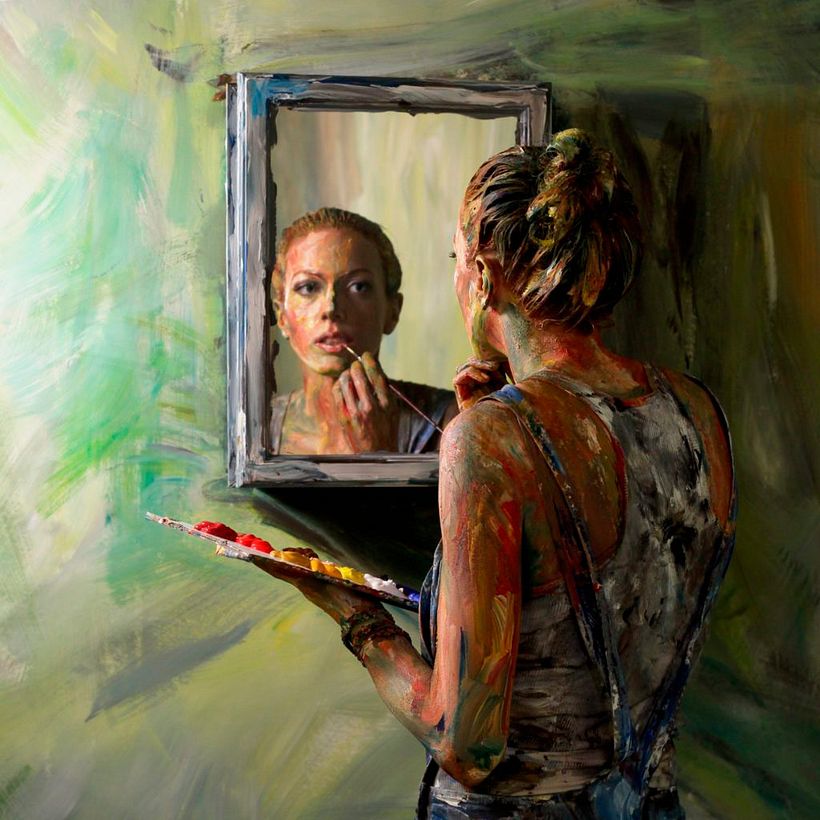 Alexa Meade y su trampantojo artístico 3