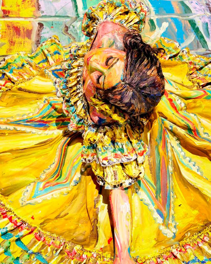 Alexa Meade y su trampantojo artístico 15