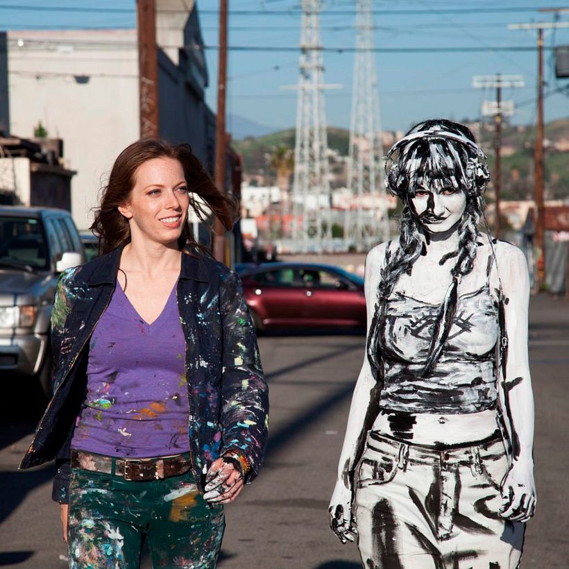 Alexa Meade y su trampantojo artístico 16