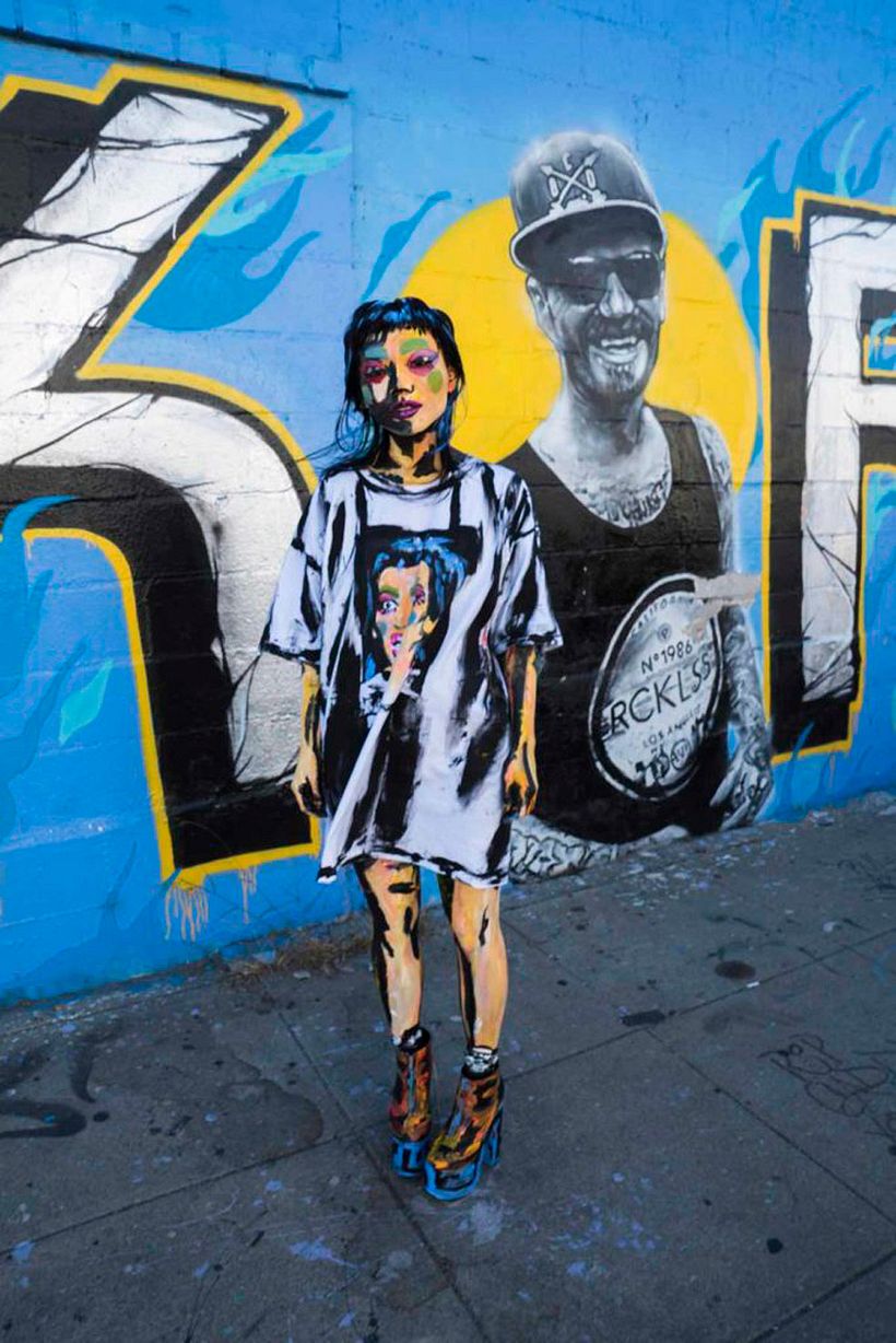 Alexa Meade y su trampantojo artístico 20