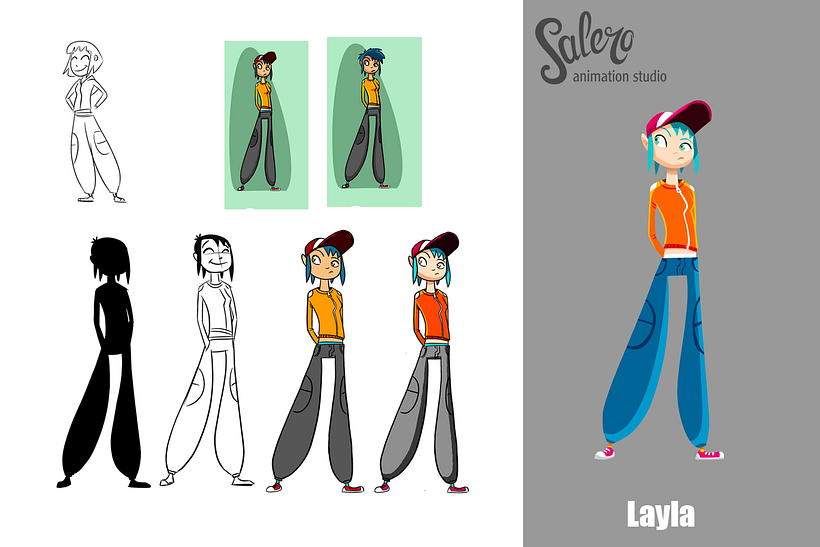 Guarda Warriors. Design dei personaggi. 3