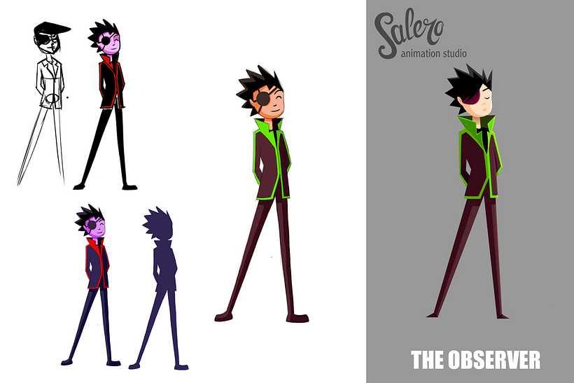 Guarda Warriors. Design dei personaggi. 5