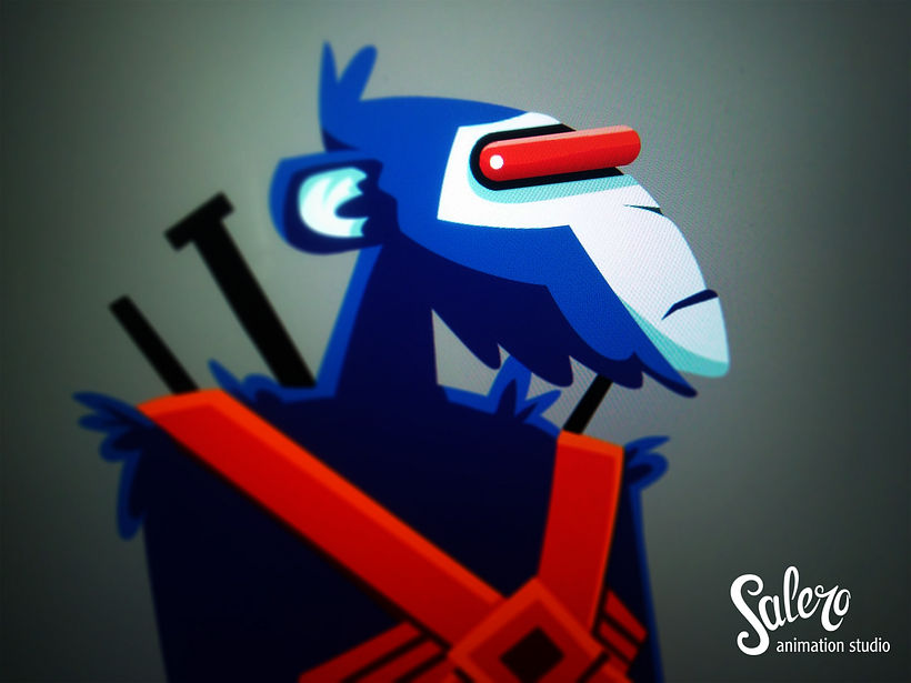 Guarda Warriors. Design dei personaggi. 6