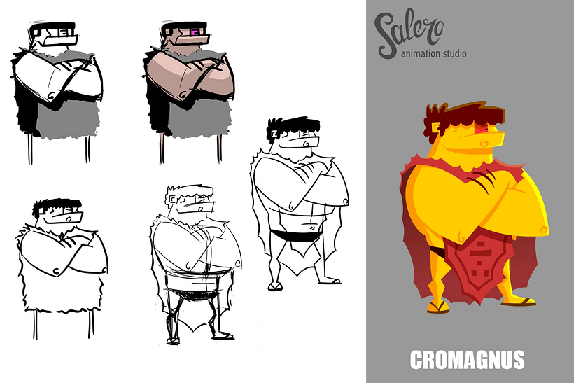 Guarda Warriors. Design dei personaggi. 11
