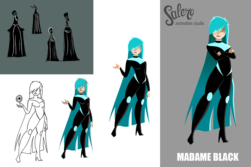 Guarda Warriors. Design dei personaggi. 13