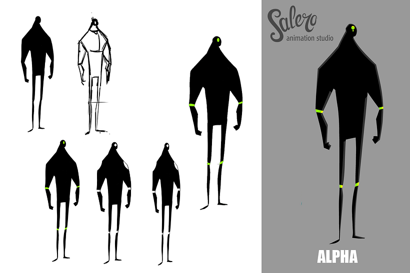 Guarda Warriors. Design dei personaggi. 15