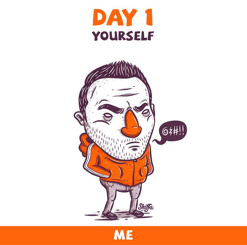El reto ilustrado de 30 días de Shiffa 1