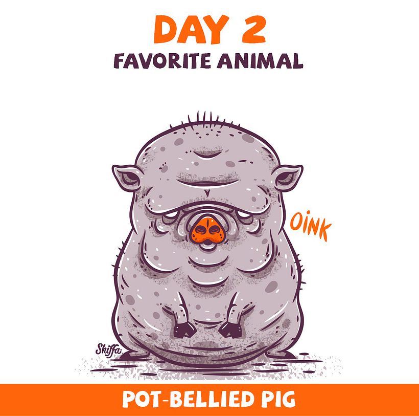 El reto ilustrado de 30 días de Shiffa 3