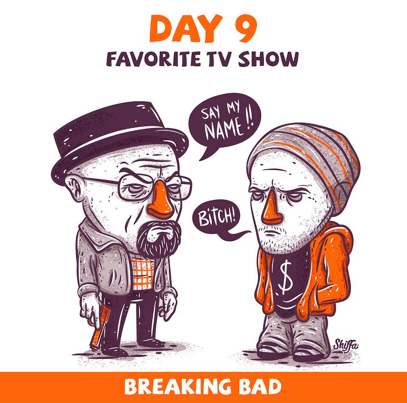 El reto ilustrado de 30 días de Shiffa 8