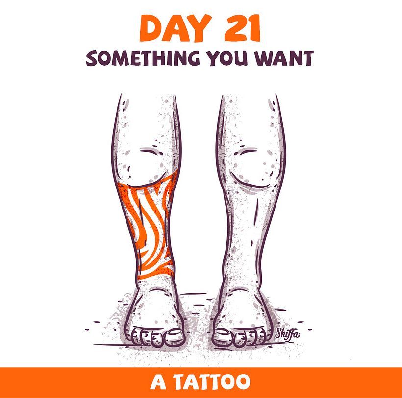 El reto ilustrado de 30 días de Shiffa 13