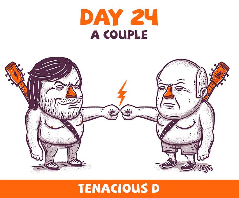 El reto ilustrado de 30 días de Shiffa 14