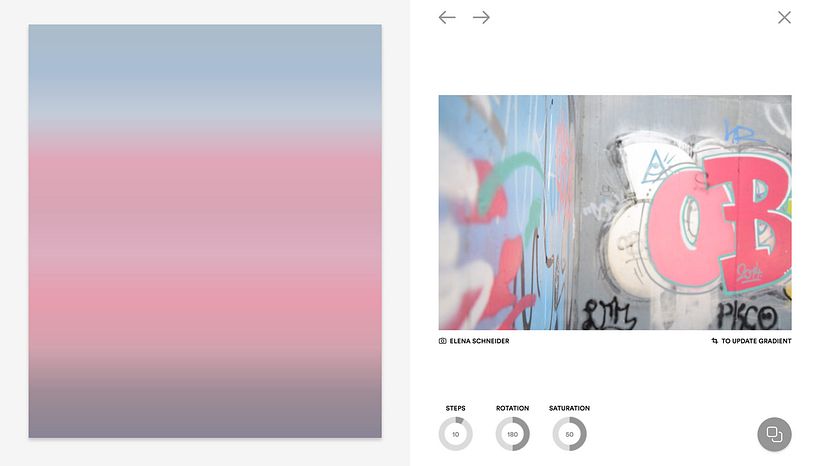 Gradient world: degradados que imitan a la naturaleza 8