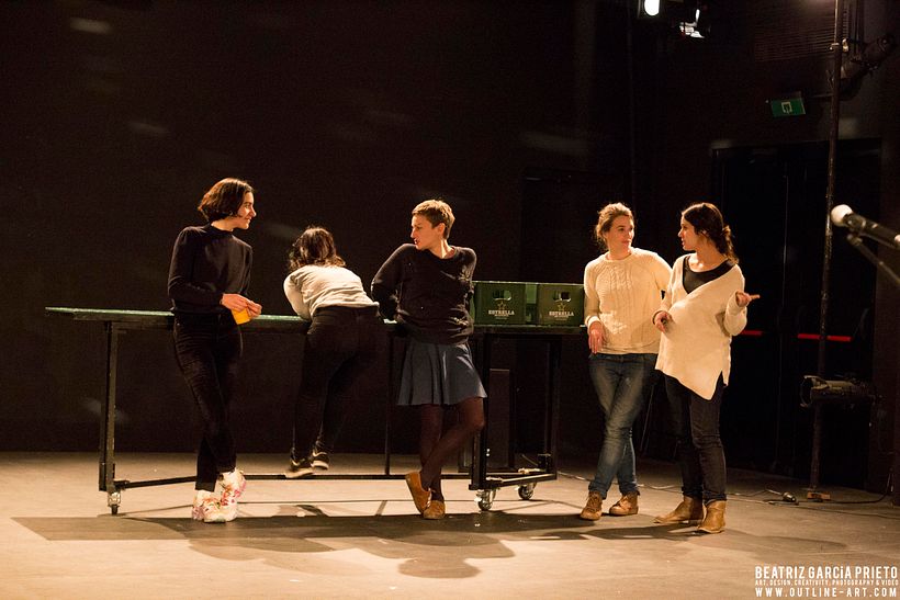 Fotografía documental espectáculo: Apuntes en sucio, Teatro Pradillo. 7