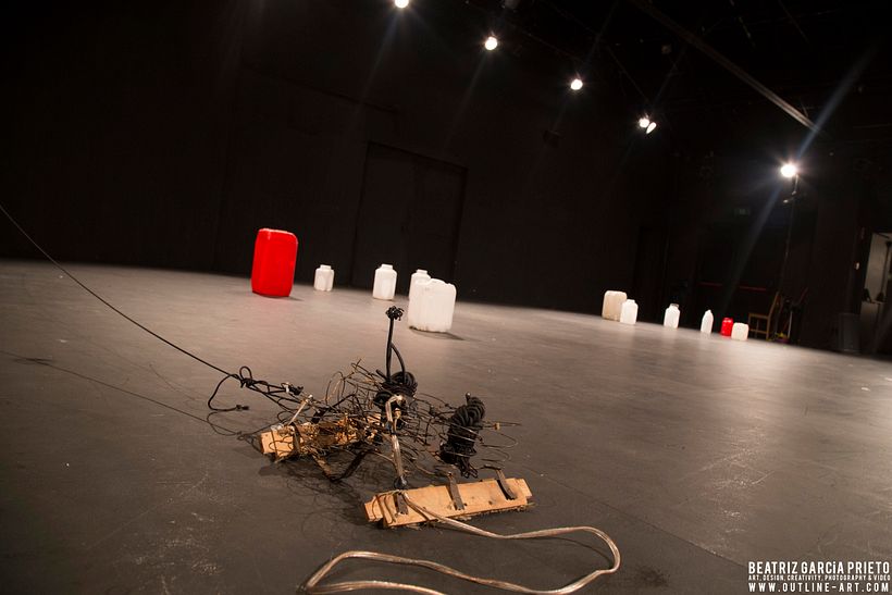 Fotografía documental espectáculo: Apuntes en sucio, Teatro Pradillo. 8