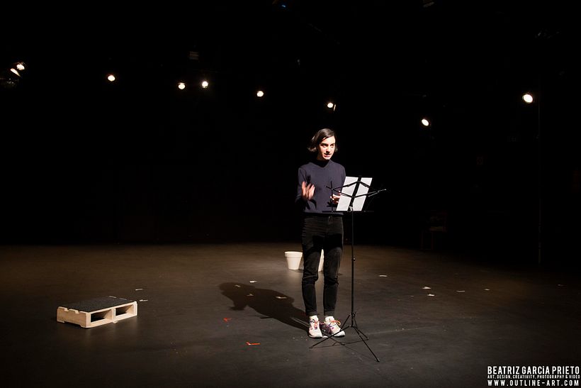 Fotografía documental espectáculo: Apuntes en sucio, Teatro Pradillo. 17