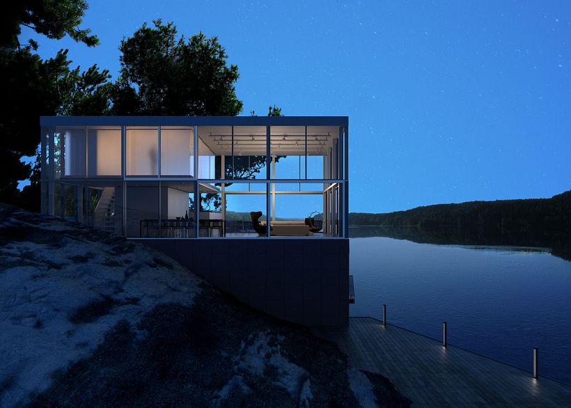 Proyecto del curso: Representación de espacios arquitectónicos con 3D Studio Max 7