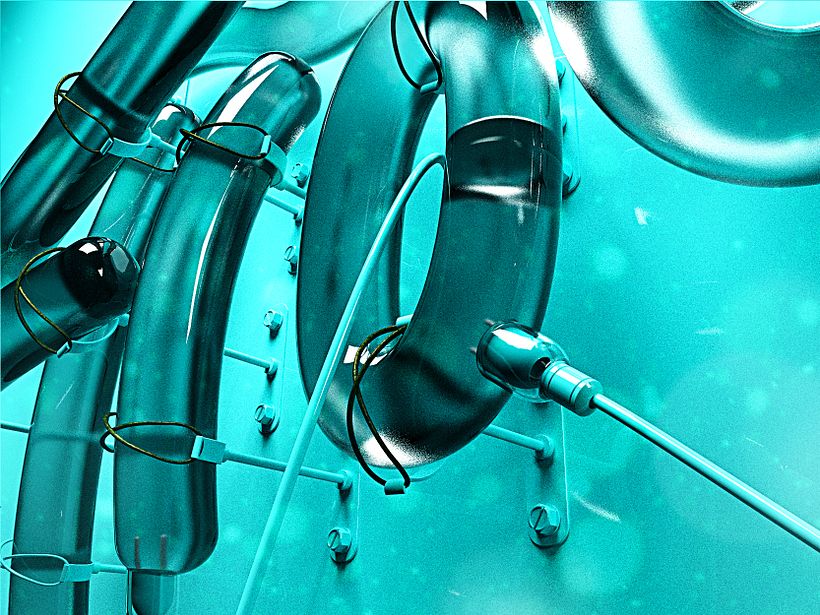 Flow : Lettering 3D Cinema 4D 1