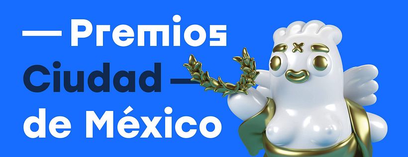 Grand Chamaco diseña la estatuilla del Premio Ciudad de México 1