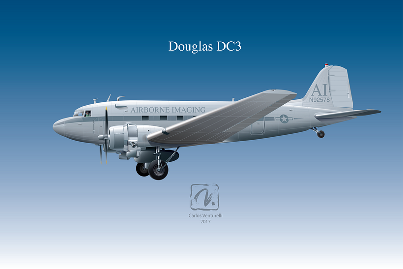 Aviones. Ilustración vectorial. 2