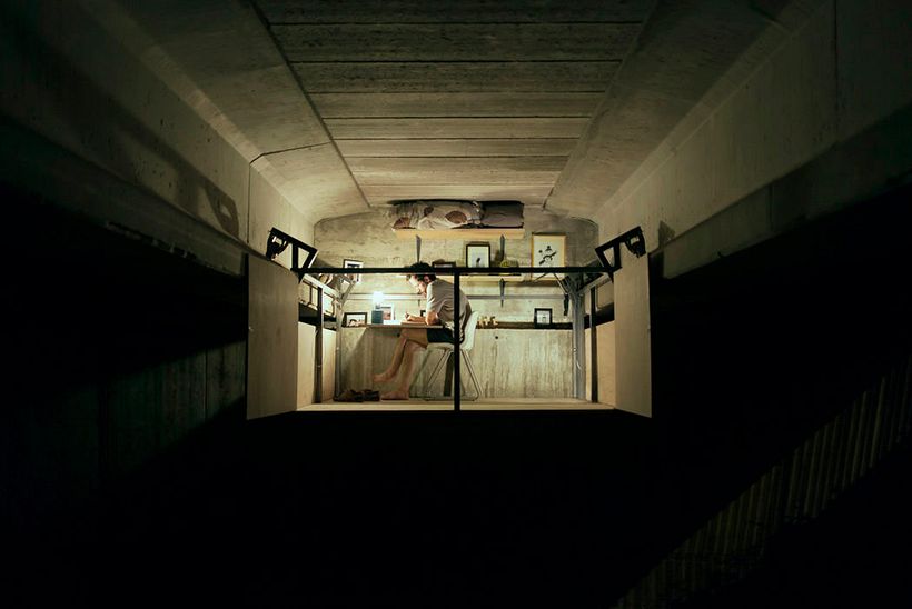 Un estudio-refugio debajo de un puente en Valencia 10
