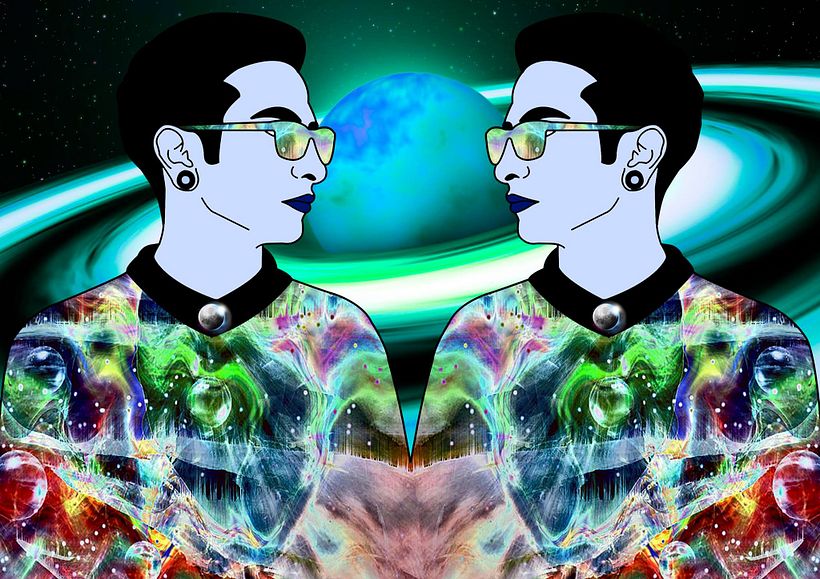 Diseños en Adobe Photoshop CS6 / Retratos digitales + Collages Digitales. 6