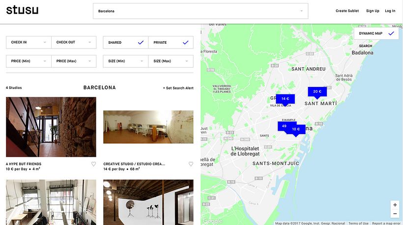 Stusu: el Airbnb de los estudios de arte 3