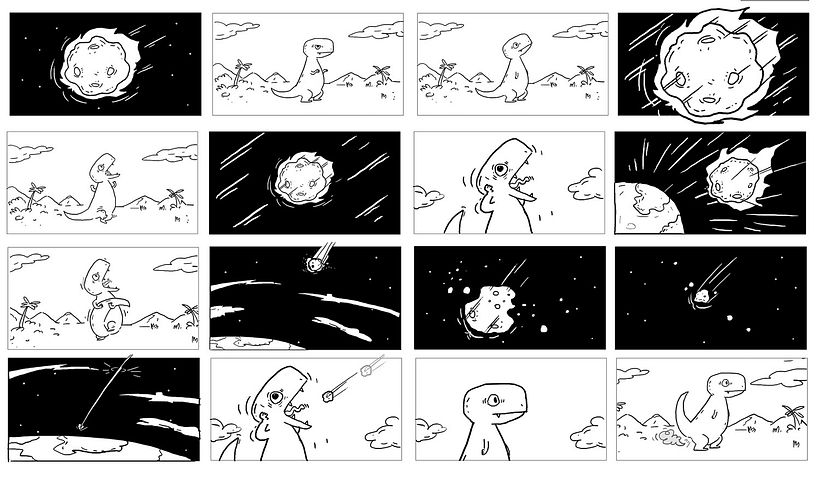 La extinción de los dinosaurios en clave de humor 6