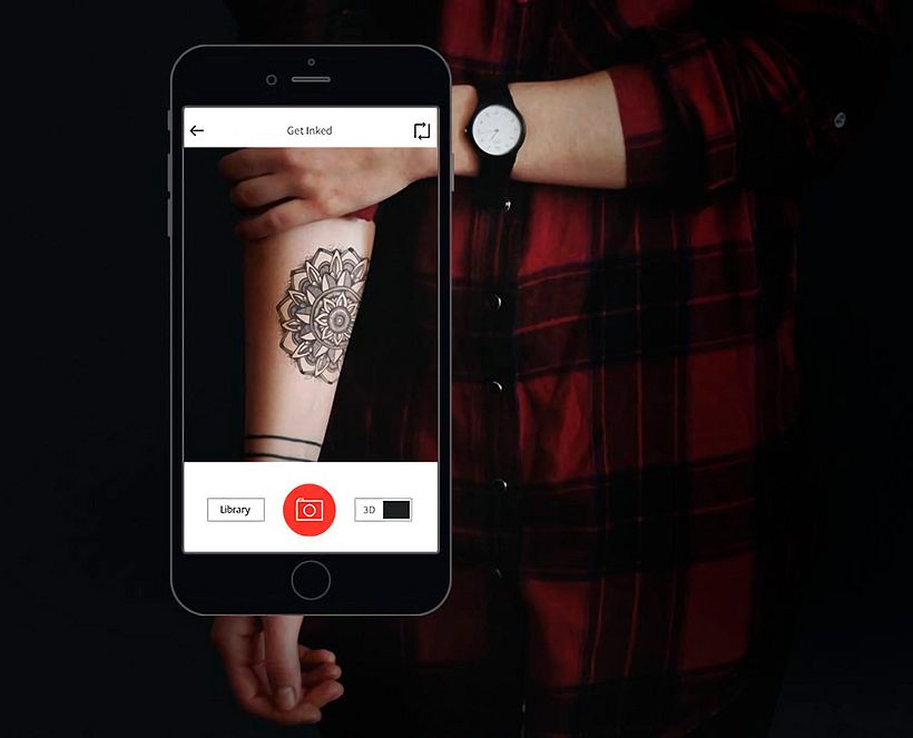 Ink hunter, el "probador" de tatuajes digital 1