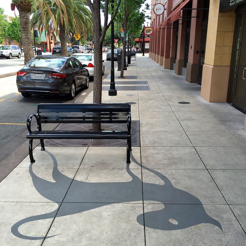 Damon Belanger, el artista urbano de las sombras 1